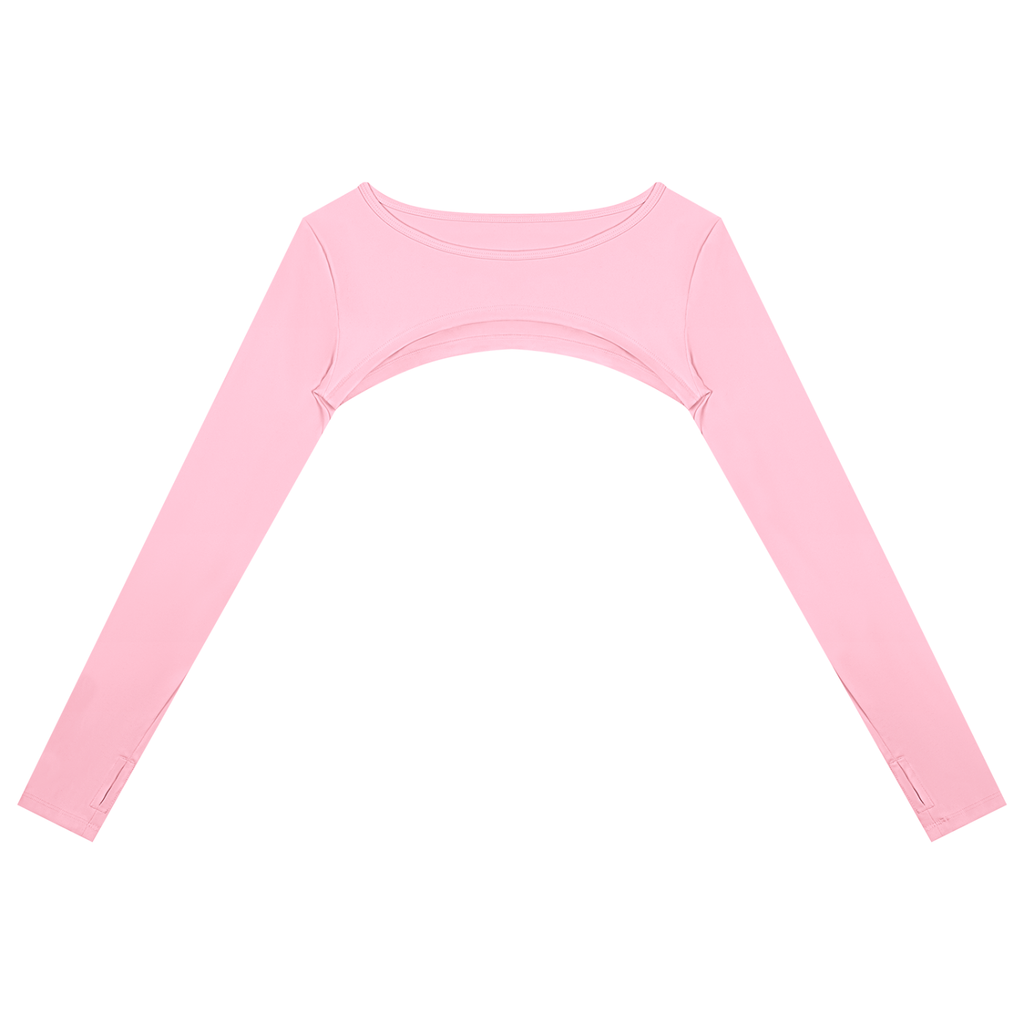 RICALALA women’s  Long Sleeve Yoga Shrug, view 5