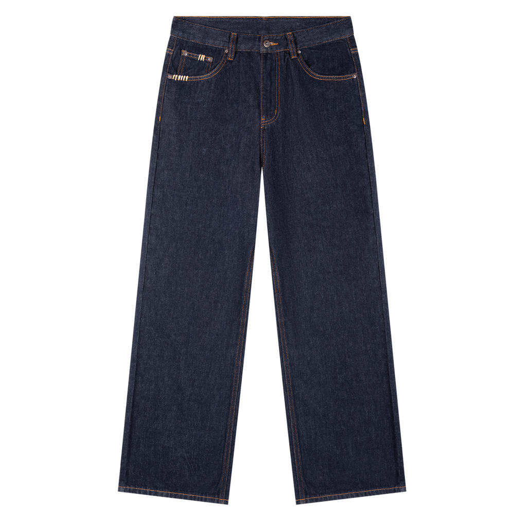 Ricalala Heavyweight Straight Leg "Stranger" Jeans