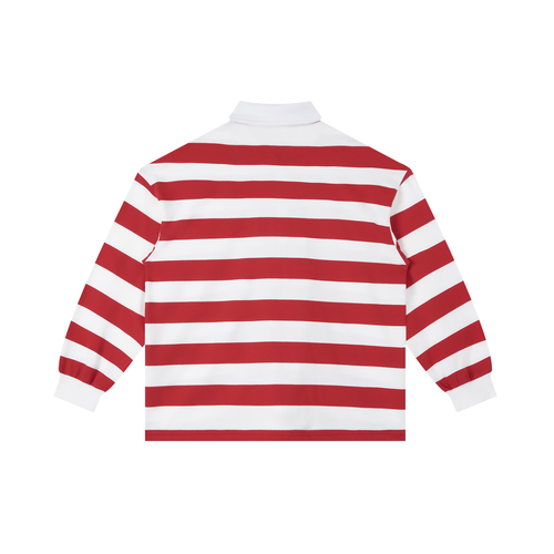 RICALALA RMPC Color Block Stripe Polo Shirt, view 2