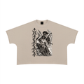 BB Jesus Boxy Raw Edge T-Shirt, view 3