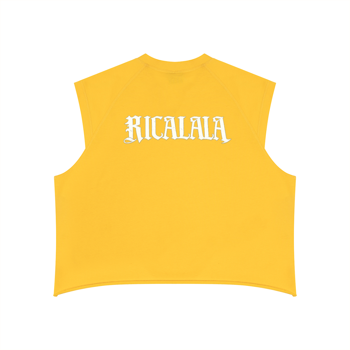 Boxy Raw Hem Tank Top, view 6