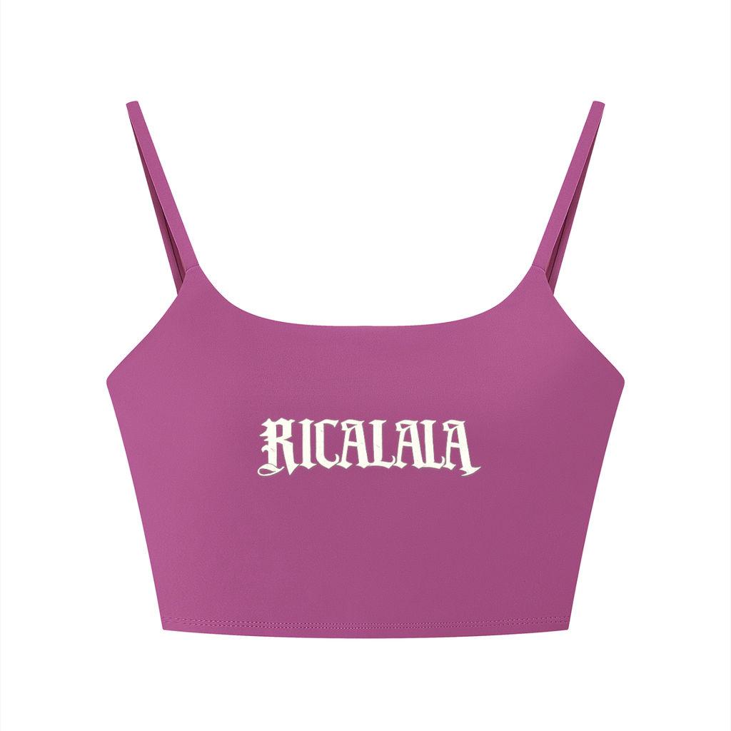 Ricalala Women's Solid Color Sports Bra