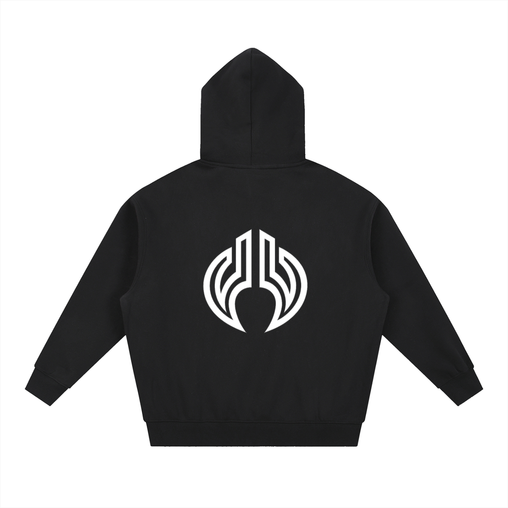 Ricalala "RMPC" Essential Oversized Fleece Hoodie, view 2