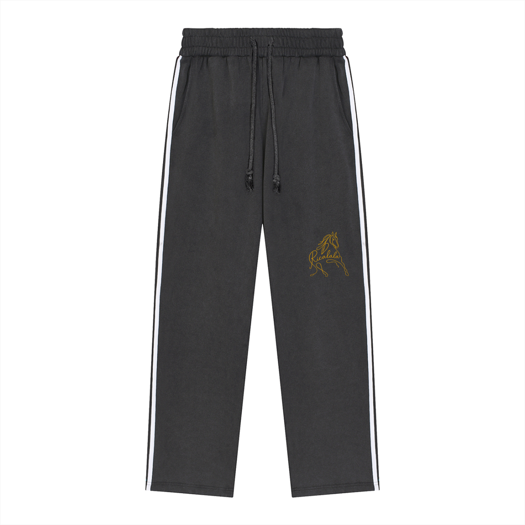 Ricalala Golden Horse Sweatpants (bottom set) 100%cotton