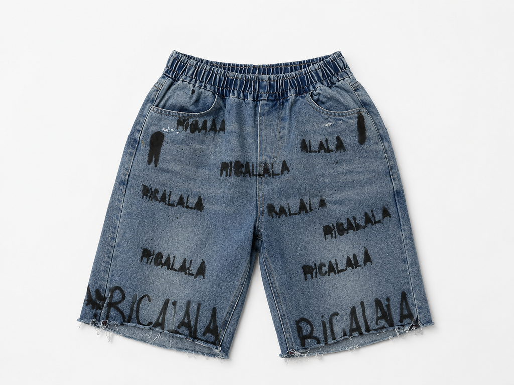 RICALALA DENIM SHORTS 1 of 1