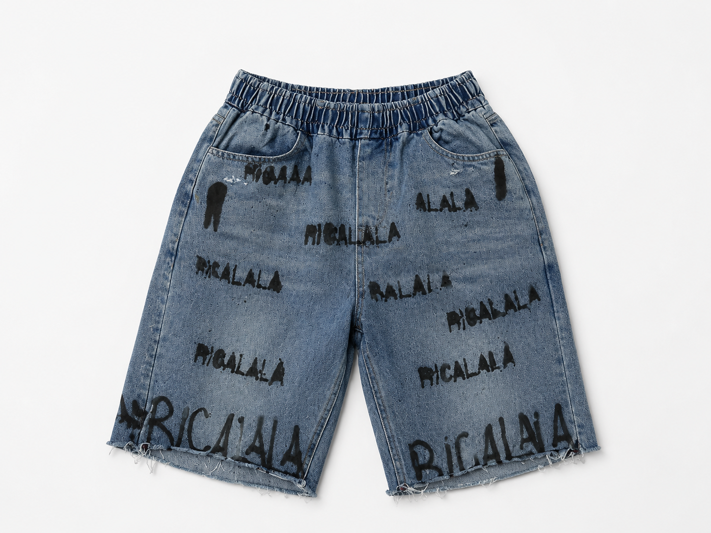 RICALALA DENIM SHORTS 1 of 1