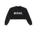Ricalala Cropped Sweatshirt Snow Washed