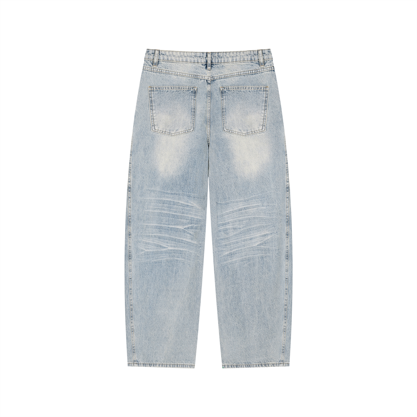 RICALALA Enzyme Wash Wide Leg Jeans